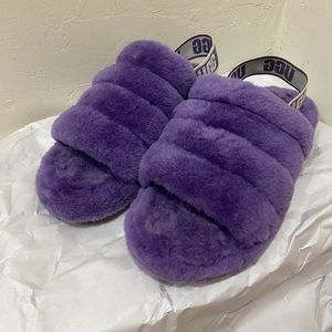 Ugg Fluff Yeah Slide Violet Bloom Women’s 9